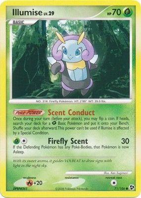 Illumise - 71/106 - Common
Diamond &amp; Pearl: Great Encounters Singles