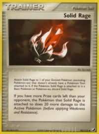 Solid Rage - 92/115 - Uncommon
Ex Unseen Forces Singles