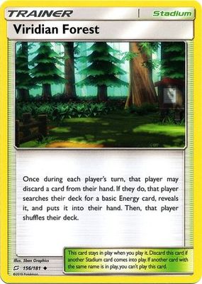 Viridian Forest - 156/181 - Uncommon
Sun &amp; Moon: Team Up Singles(Español)
