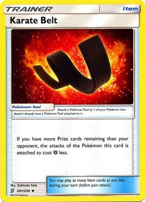 Karate Belt - 201/236 - Uncommon
Sun &amp; Moon: Unified Minds Singles(Español)