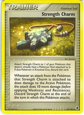 Strength Charm - 81/101 - Uncommon
Ex Dragon Frontiers Singles