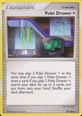 Poke Drawer + - 89/100 - Uncommon
Diamond &amp; Pearl: Stormfront Singles
