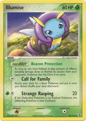 Illumise - 45/113 - Uncommon
Ex Delta Species Singles