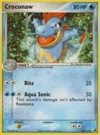 Croconaw - 38/115 - Uncommon
Ex Unseen Forces Singles