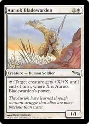 Auriok Bladewarden Mirrodin Singles