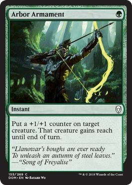 Arbor Armament 155/269
Dominaria Singles