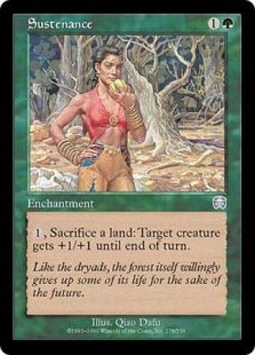 Sustenance
Mercadian Masques Singles