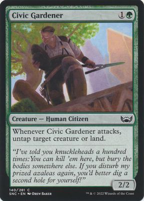 Civic Gardener 140/281 - Streets of New Capenna Singles