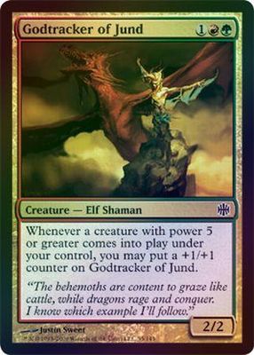 Godtracker of Jund - Foil
Alara Reborn Foil Singles(Español)