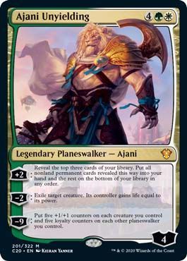 Ajani Unyielding 201/322
Commander 2020 Singles