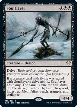 Soulflayer 138/322 Commander 2020 Singles