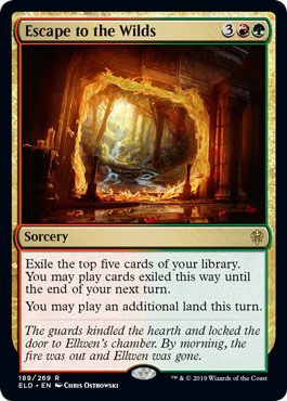 Escape to the Wilds 189/269 Throne of Eldraine Singles