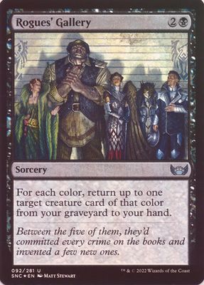 Rogues&#39; Gallery 092/281 - Foil Streets of New Capenna Foil Singles