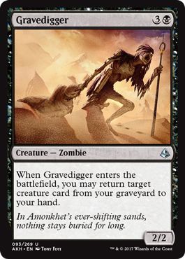 Gravedigger 093/269 - Amonkhet Singles