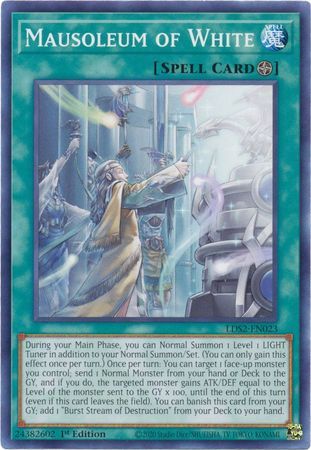 Mausoleum of White - LDS2-EN023 - Common 1st Edition Legendary Duelists: Season 2 [LDS2] 1st Edition Singles