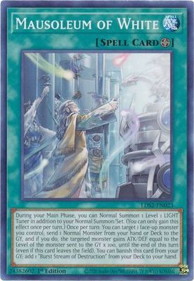 Mausoleum of White - LDS2-EN023 - Common 1st Edition Legendary Duelists: Season 2 [LDS2] 1st Edition Singles