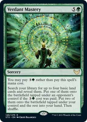 Verdant Mastery 146/275
Strixhaven: School of Mages Singles (Español)