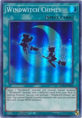 Windwitch Chimes - BLVO-EN059 - Super Rare 1st Edition
Blazing Vortex 1st Edition Singles *Espanol*