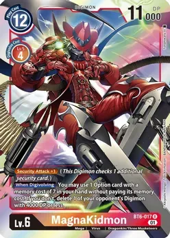 MagnaKidmon - Double Diamond (BT06)
Double Diamond Foil
