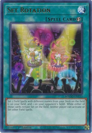 SJ Set Rotation - MAGO-EN153 - Rare 1st Edition Maximum Gold 1st Edition Singles