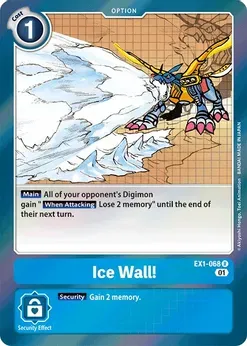 Ice Wall! - Classic Collection (EX01)
Classic Collection Foil