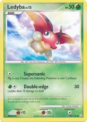Ledyba - 104/146 - Common
Diamond &amp; Pearl: Legends Awakened Singles
