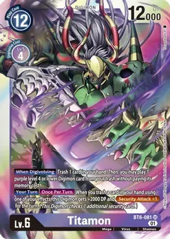 Titamon - Double Diamond (BT06)
Double Diamond Foil