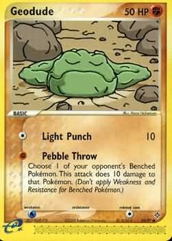 Geodude - 55/97 - Common Ex Dragon Singles