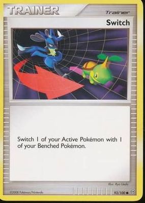 Switch - 93/100 - Common Diamond &amp; Pearl: Stormfront Singles
