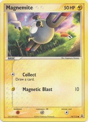 Magnemite - 74/113 - Common
Ex Delta Species Singles