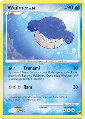 Wailmer - 58/106 - Uncommon
Diamond &amp; Pearl: Great Encounters Singles