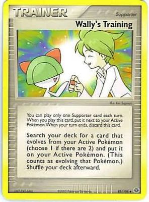 Wally&#39;s Training - 85/106 - Uncommon
Ex Emerald Singles