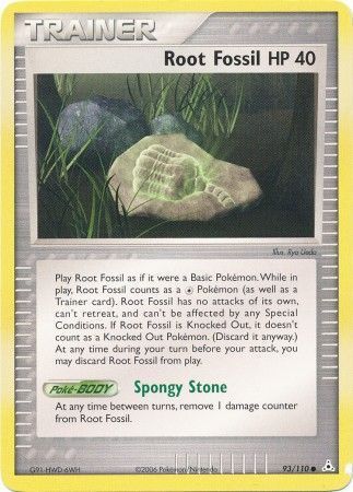 Root Fossil - 93/110 - Common
Ex Holon Phantoms Singles