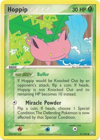 Hoppip - 57/109 - Common
Ex Team Rocket Returns Singles