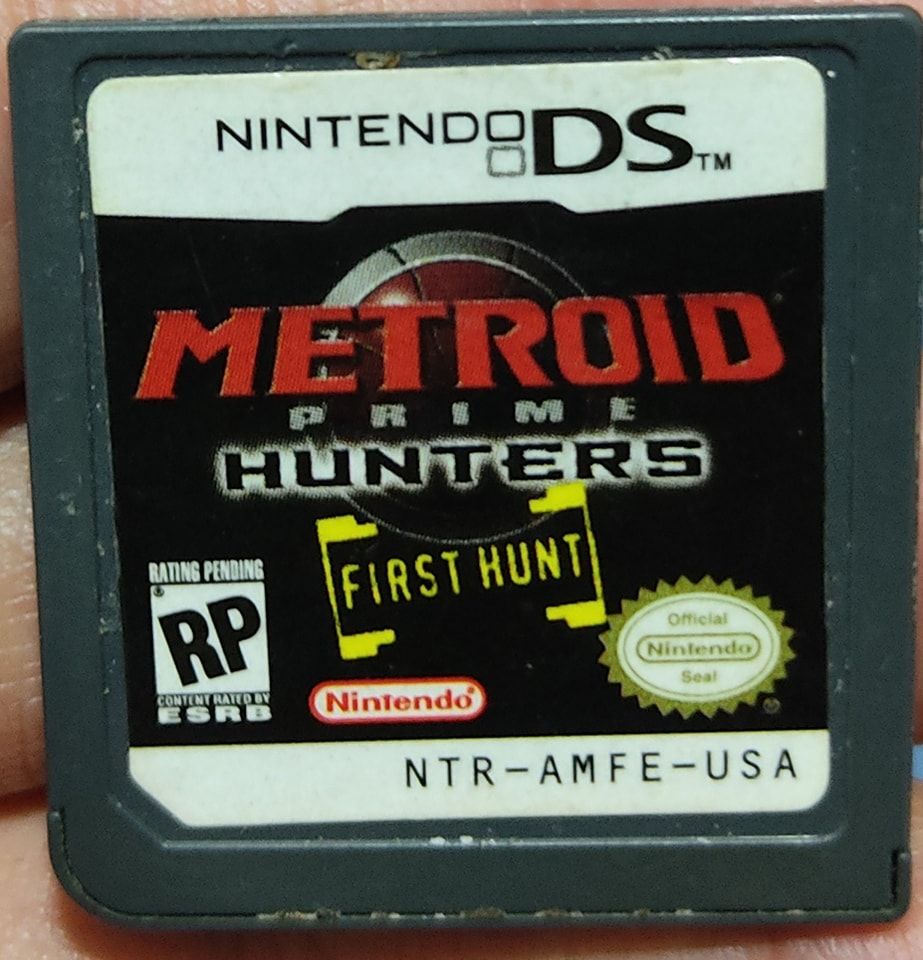 SJ Metroid Prime Hunters First Hunt Nintendo DS Cartucho