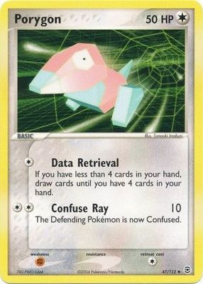 Porygon - 47/112 - Uncommon
Ex Fire Red &amp; Leaf Green Singles