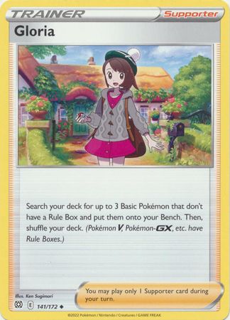 Gloria - 141/172 - Uncommon Sword &amp; Shield: Brilliant Stars Singles
