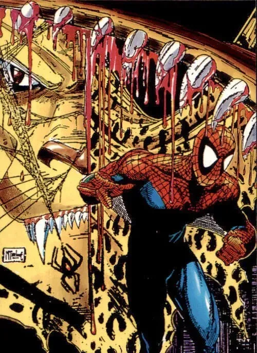 Spider-Man The McFarlane Era Comic Images 1992 Card Number 16