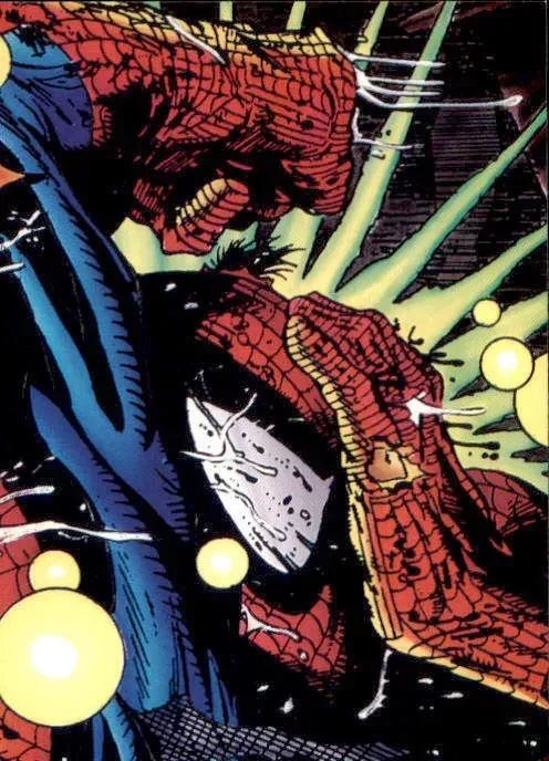 Spider-Man The McFarlane Era Comic Images 1992 Card Number 19