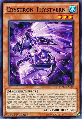 Crystron Thystvern - MP17-EN139 - Common 1st Edition 2017 Mega-Tins 1st Edition Singles