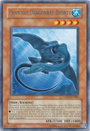 Phantom Dragonray Bronto - TAEV-EN087 - Rare Unlimited Tactical Evolution [TAEV] Unlimited Singles