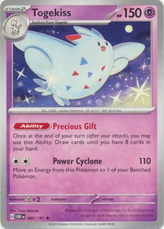 Togekiss - 085/197 - Rare Theme Deck Exclusive Pokemon Theme Deck Exclusives (Español)