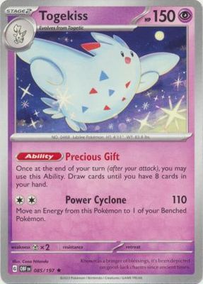 Togekiss - 085/197 - Rare Theme Deck Exclusive Pokemon Theme Deck Exclusives (Español)