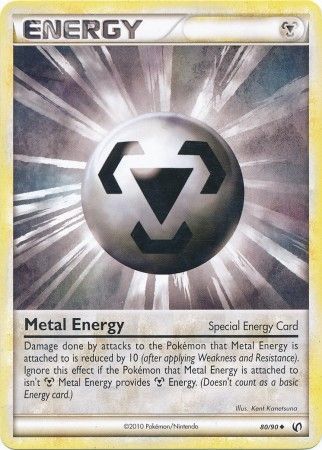 Metal Energy - 80/90 - Uncommon
HGSS - Undaunted Singles