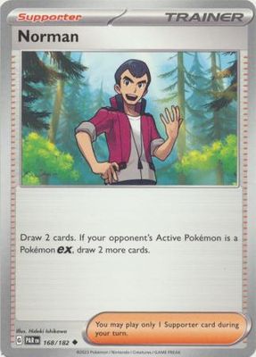 Norman - 168/182 - Uncommon
Scarlet &amp; Violet: Paradox Rift Singles (Español)