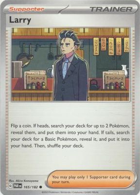 Larry - 165/182 - Common Scarlet &amp; Violet: Paradox Rift Singles (Español)