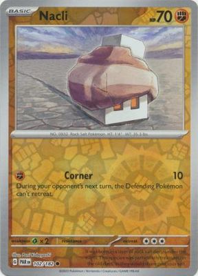 Nacli - 102/182 - Common Reverse Holo Scarlet &amp; Violet: Paradox Rift Reverse Holo Singles(Español)