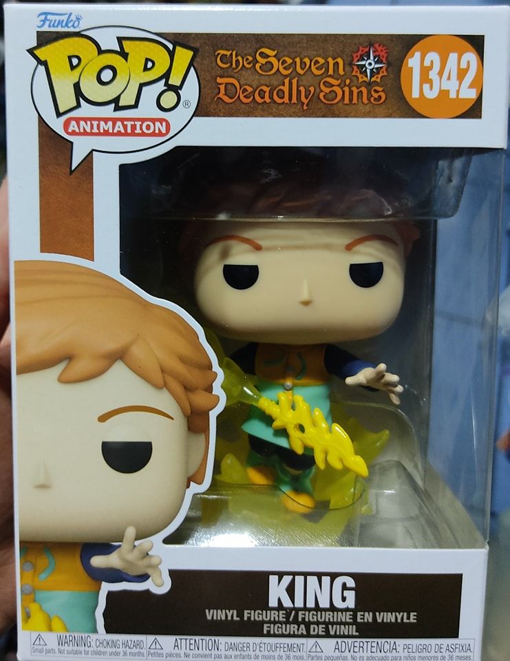 SH King FIgura Funko Pop The Deadly Seven Sins