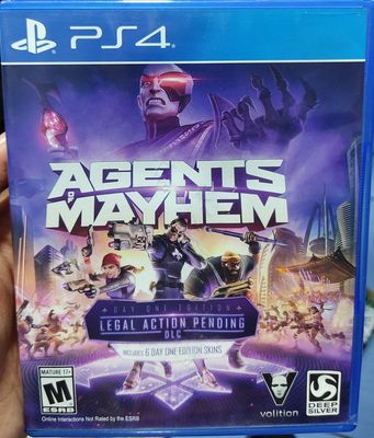 BA3 Agents of Mayhem Playstation 4 Usado Completo