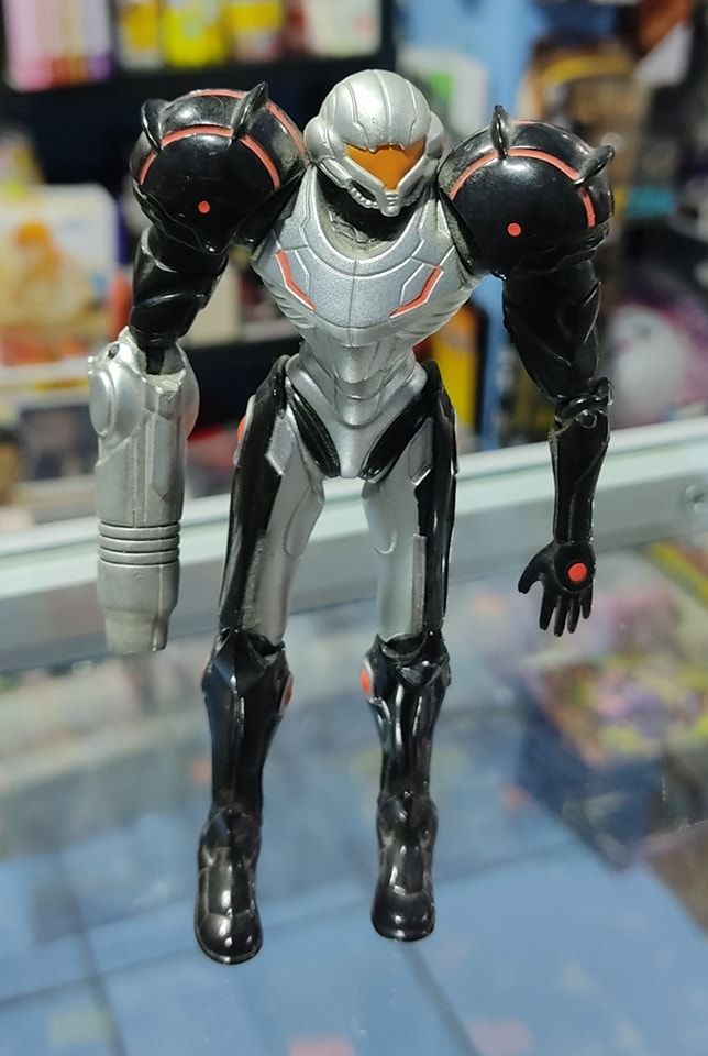 SJ Jazwares Metroid Samus Aran Phazon Suit Nintendo 4 Pulgadas